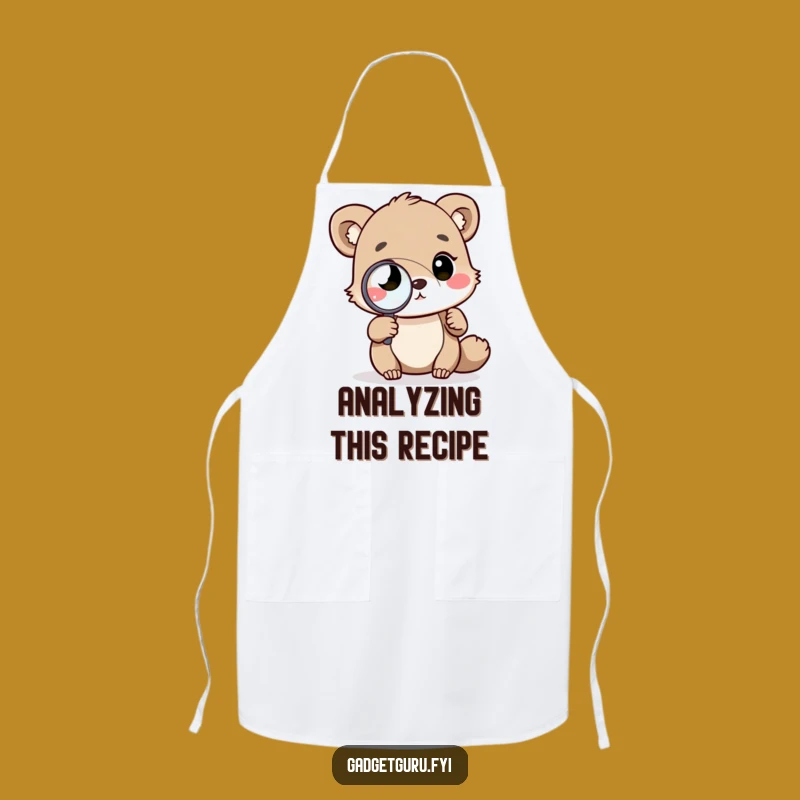 Funny 'Lab Coat' Animal Apron: A Hilarious Gift for Kitchen Geniuses!