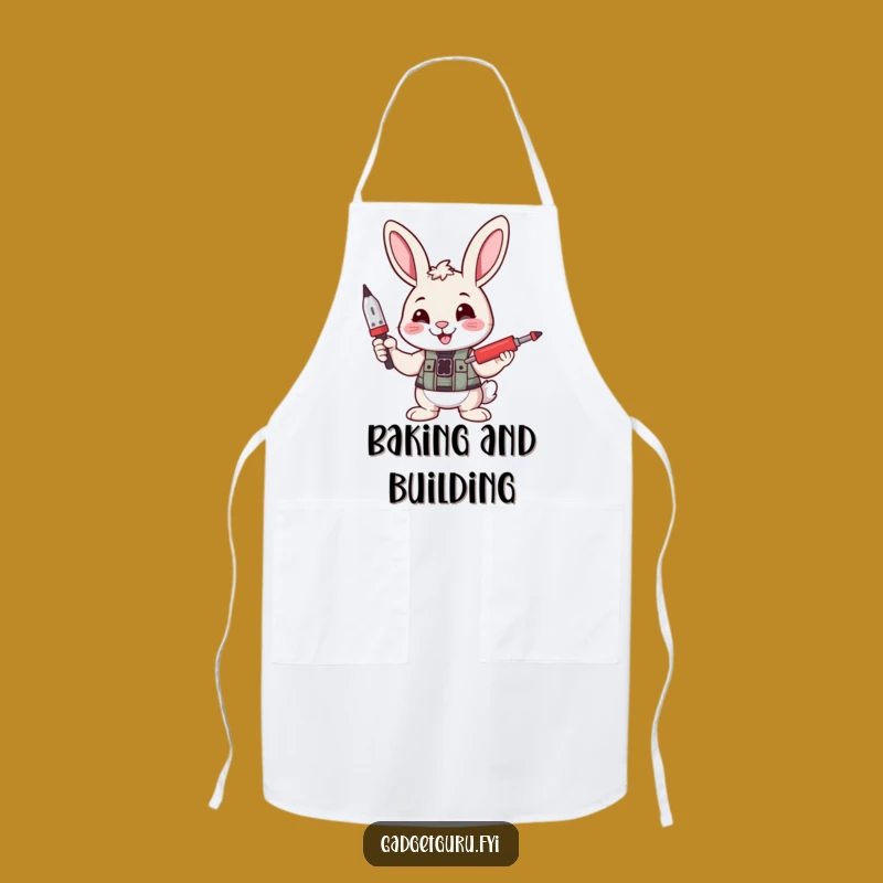 Funny Bunny Fixer Apron: Conquer Projects with Confidence & Style