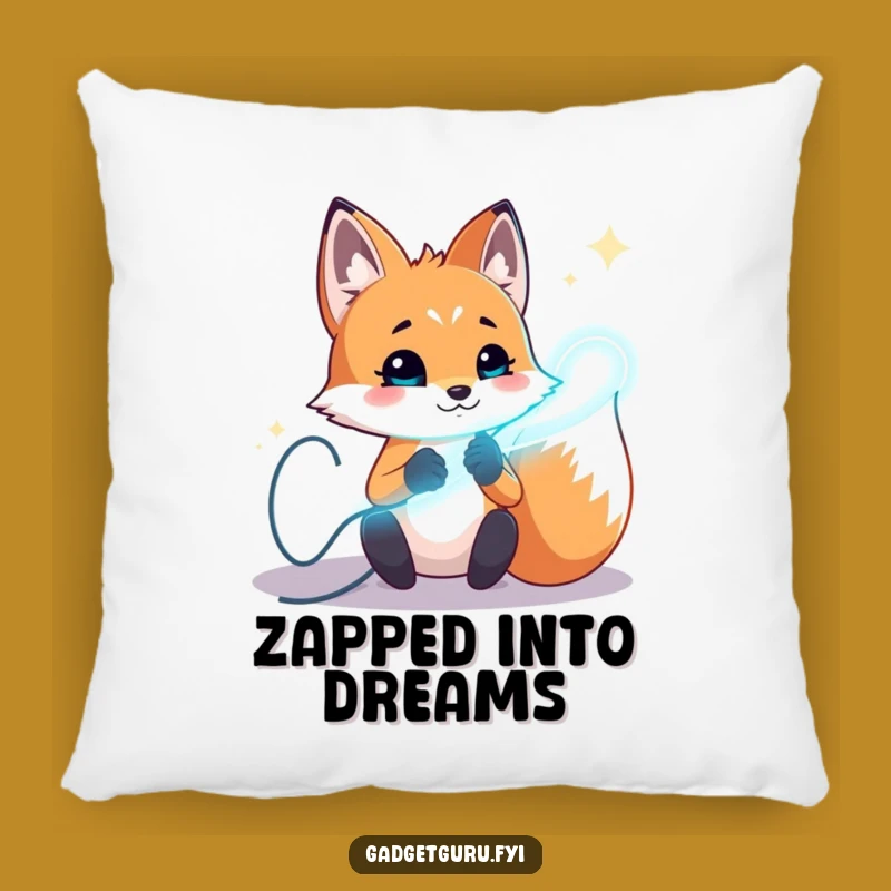 Cozy Funny Fox Pillow, Experimental Comfort and Creative Funny Gift