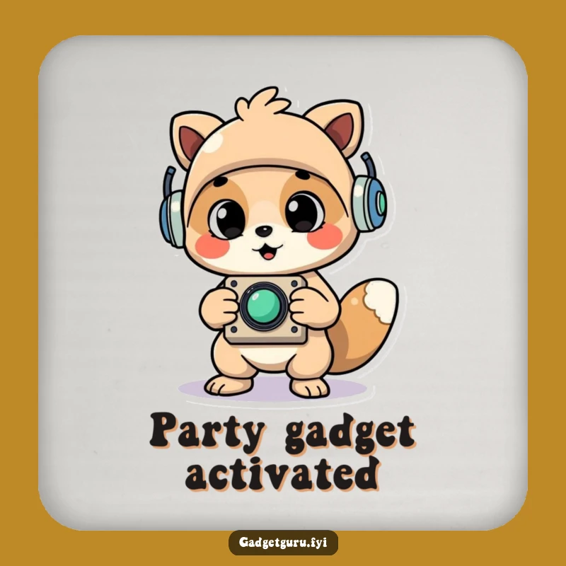 Funny Gadget Creator Coasters: Protect Surfaces with Whimsical Art