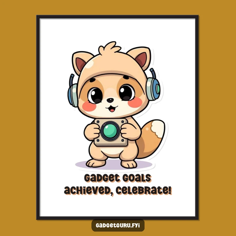 Free Printable Whimsical Gadget Art: Funny Creator Downloadable Decor