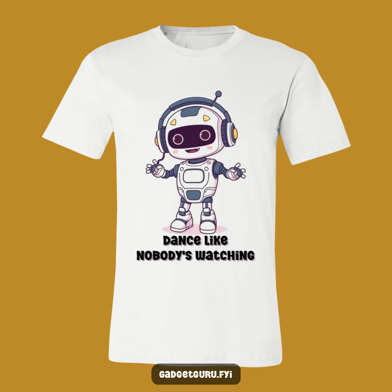 Funny Robot Dancer T-Shirt: Wear Your Happy Bot Vibes
