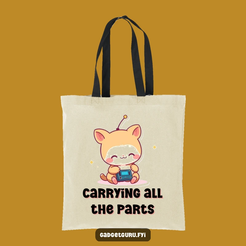 Funny Tinkerer's Tote Bag: Carry Your Creations with Joy